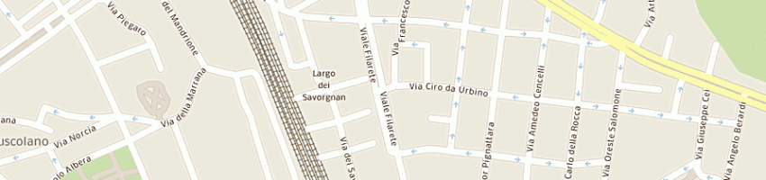 Mappa della impresa zanini gina a ROMA