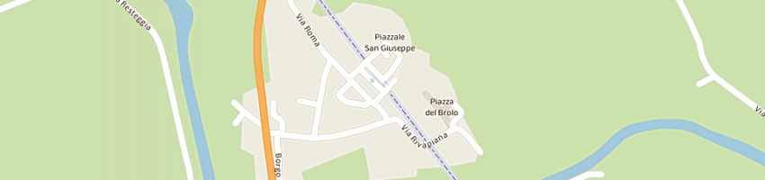 Mappa della impresa bar da pio di biancotto ketty a PORTOBUFFOLE 