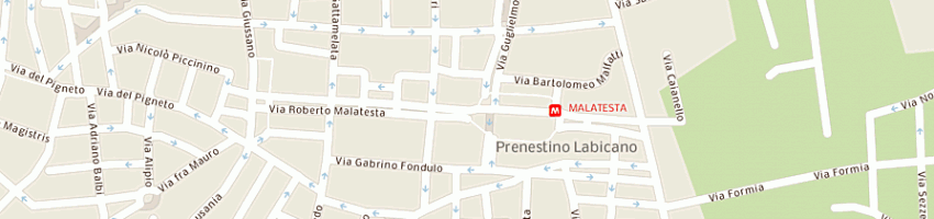 Mappa della impresa costantini fabrizio a ROMA