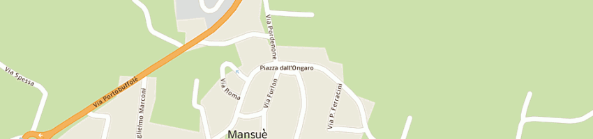 Mappa della impresa carpene' francesco a MANSUE 