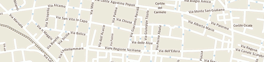 Mappa della impresa donato marco a TRAPANI