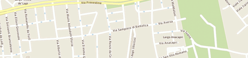 Mappa della impresa sorropago e c srl a ROMA