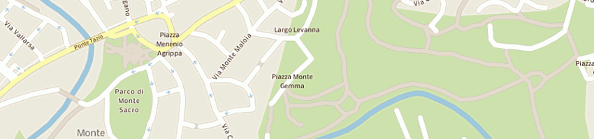 Mappa della impresa societa' generale organizzazione lavori srl a ROMA