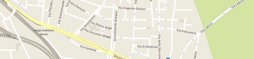 Mappa della impresa associazione casa famiglia l pavoni a ROMA