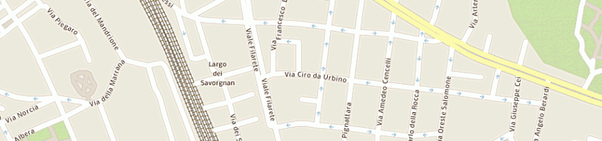 Mappa della impresa petrolo snc di petrolo alessandro a ROMA