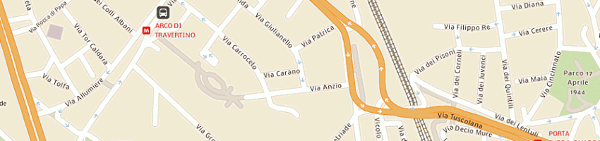 Mappa della impresa bille' andrea a ROMA