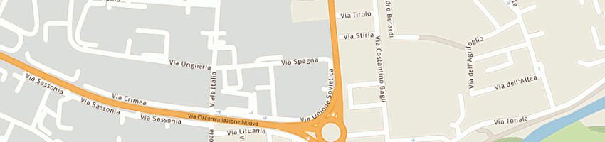 Mappa della impresa marr spa a RIMINI