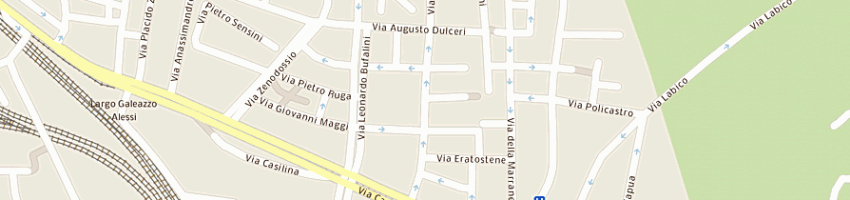 Mappa della impresa ciak hair studio di francesco callori a ROMA