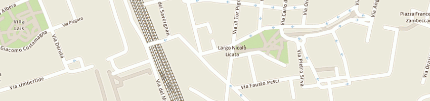 Mappa della impresa bianchi maurizio a ROMA