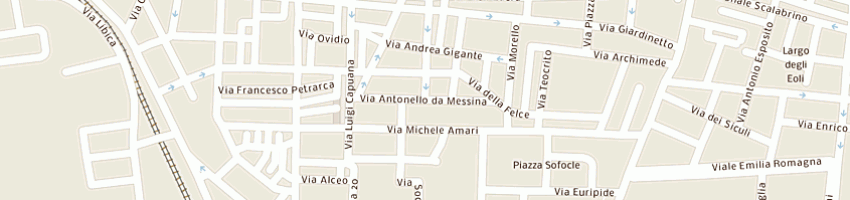 Mappa della impresa basirico' vito a TRAPANI