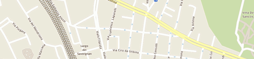 Mappa della impresa a e g di saroli giorgia e c sas a ROMA