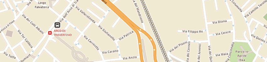 Mappa della impresa progetto cucina srl a ROMA