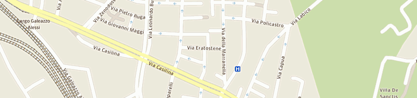 Mappa della impresa omaca srl a ROMA