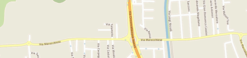 Mappa della impresa rimini stores srl a RIMINI