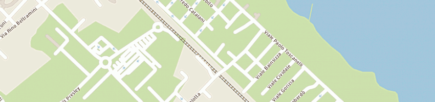 Mappa della impresa cicchini roberto a RIMINI