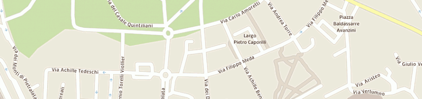 Mappa della impresa santibelli giovanni a ROMA