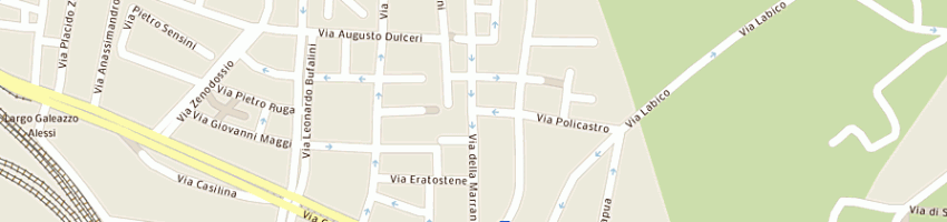 Mappa della impresa altieri ernesto a ROMA