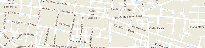 Mappa della impresa cracchiolo andrea a TRAPANI