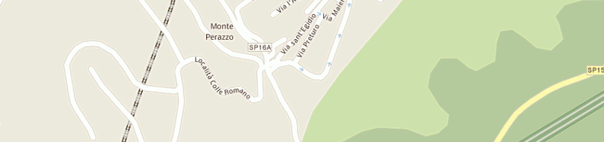 Mappa della impresa manetta alessandro e c snc a RIANO