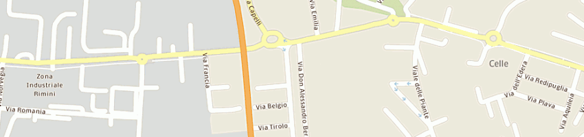 Mappa della impresa dari hotels sas di knyazeva svetlana a RIMINI