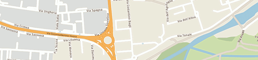 Mappa della impresa piva lino a RIMINI