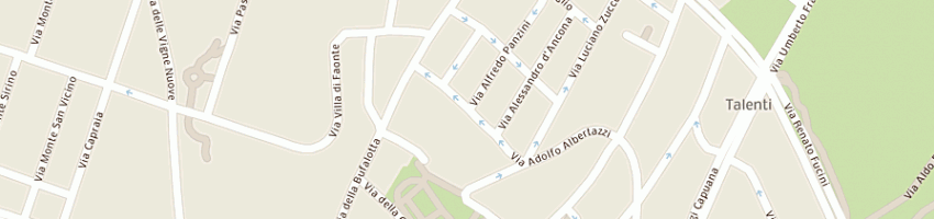 Mappa della impresa alexandra srl a ROMA