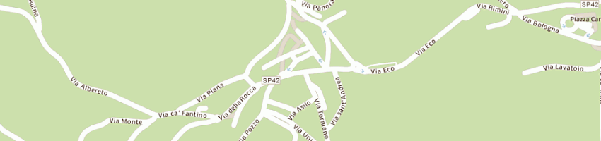 Mappa della impresa cassa di risparmio di rimini spa carim a MONTESCUDO