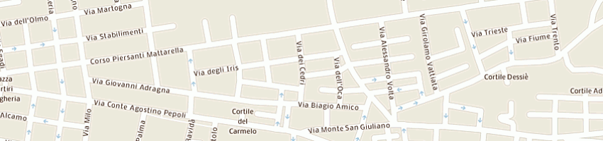 Mappa della impresa marmifera mineraria srl a TRAPANI