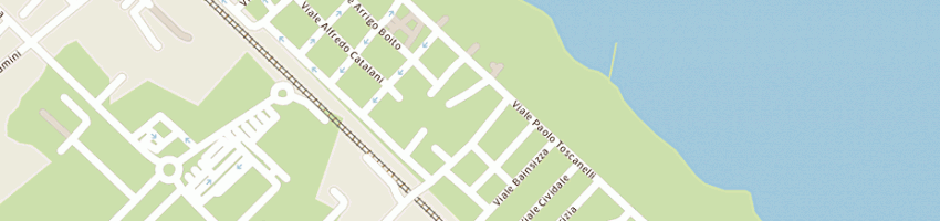 Mappa della impresa hotel nadia a RIMINI