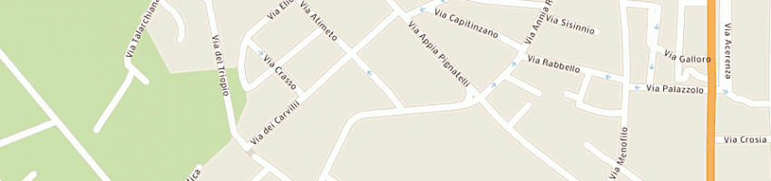 Mappa della impresa de castro oreste a ROMA