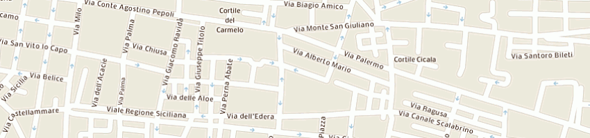 Mappa della impresa scuole pubbliche direzione didattica iv circolo elementare marconi a TRAPANI