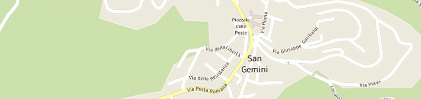 Mappa della impresa lucci antonella a SAN GEMINI