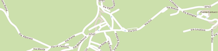 Mappa della impresa municipio a MONTE COLOMBO