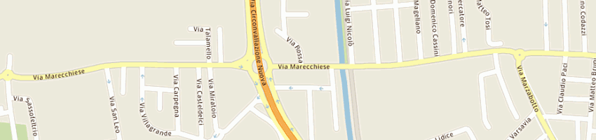 Mappa della impresa dolce vita di bonciucci giovanni e c sas a RIMINI
