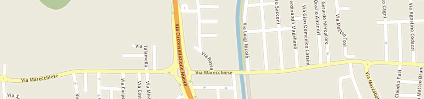 Mappa della impresa carrozzeria curzi di giampietro curzi a RIMINI