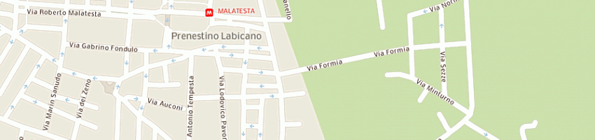 Mappa della impresa carucci guido a ROMA