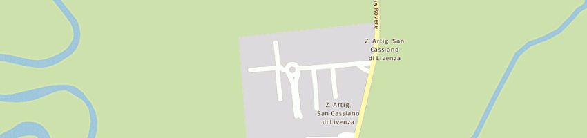Mappa della impresa medea srl a BRUGNERA