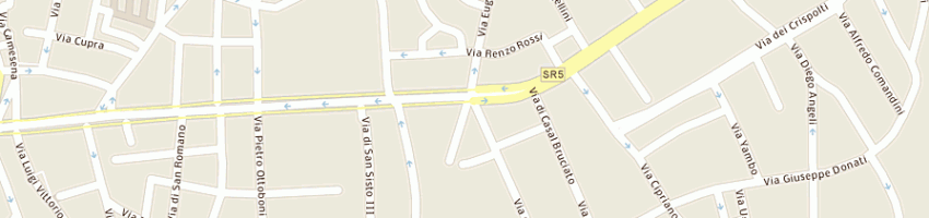 Mappa della impresa lavamonoprix a ROMA