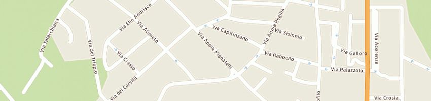 Mappa della impresa scuola pubblica elementare iv miglio a ROMA