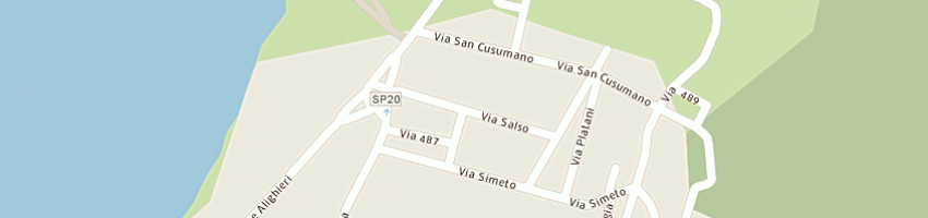 Mappa della impresa nuova eurocarne srl a ERICE