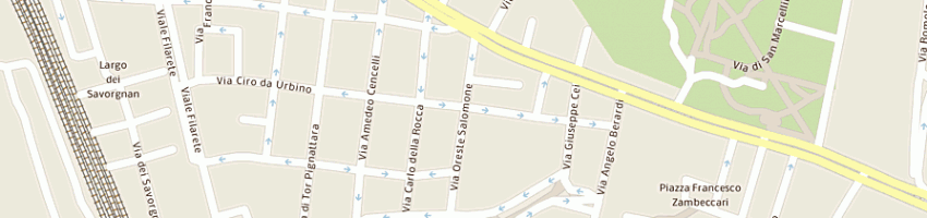 Mappa della impresa mancini sergio a ROMA