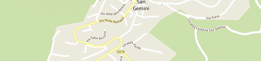 Mappa della impresa soccoopsistema museo arl a SAN GEMINI