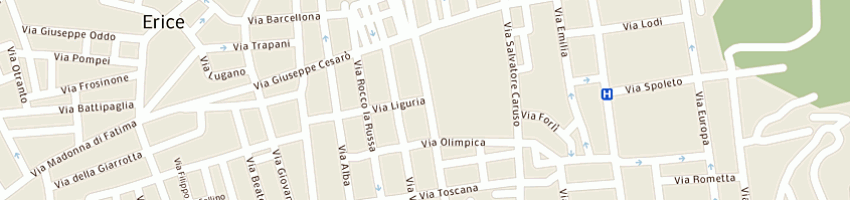 Mappa della impresa cammareri giuseppe a ERICE