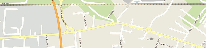 Mappa della impresa rimini l srl a RIMINI