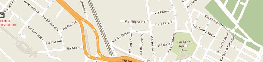 Mappa della impresa solaria sas di tilli franca e c a ROMA