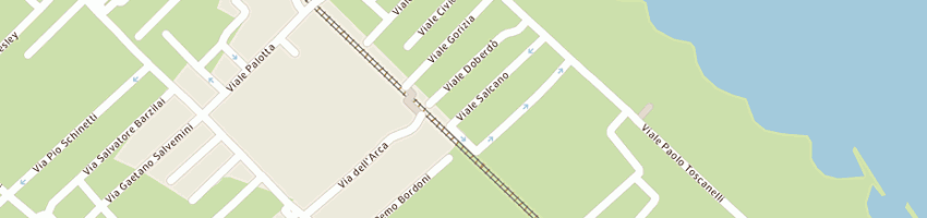 Mappa della impresa protti ivana a RIMINI