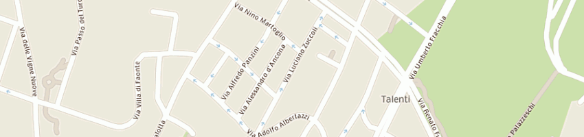 Mappa della impresa bar zuccoli di petrangeli simone a ROMA