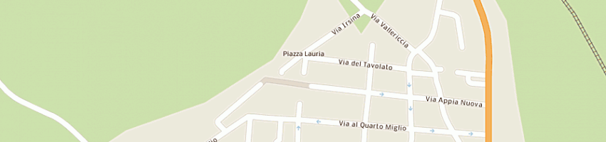 Mappa della impresa ra com sas di giusti giuseppe e c a ROMA