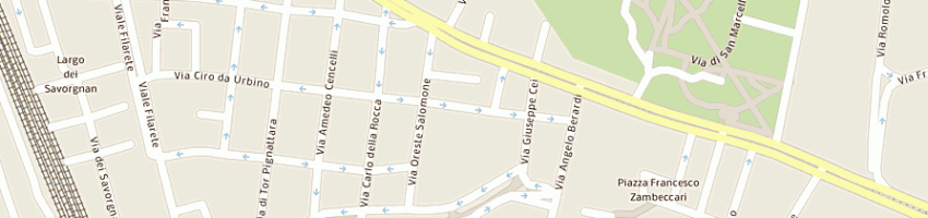 Mappa della impresa selci vincenzo a ROMA