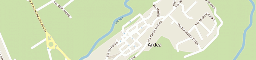 Mappa della impresa sarrecchia peppino a ARDEA